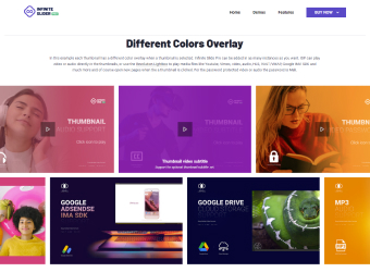 Different overlays colors