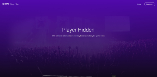 player hidden