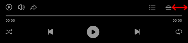 Compact buttons end gap