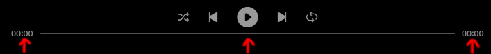 Gap between center buttons