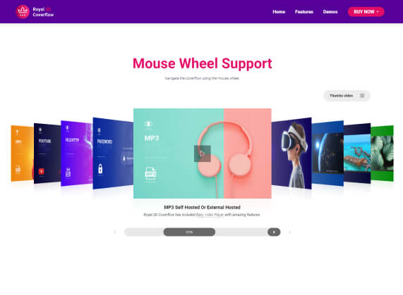 Mouse Wheel Support