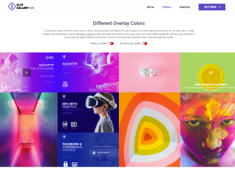 Different overlays colors