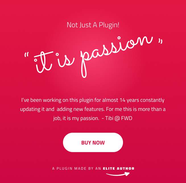 Made with passion