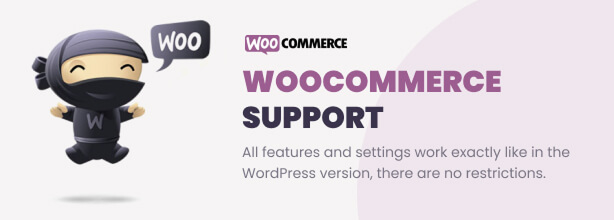 WooCommerce support