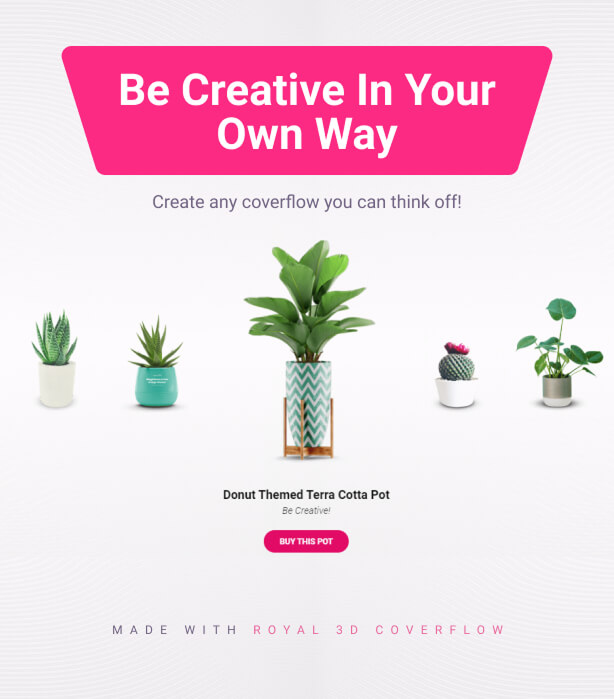 Be creative in your own way