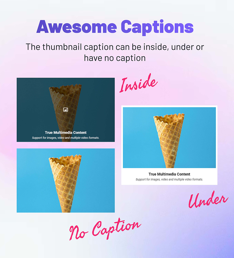 Awesome captions